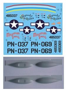 LF Models LFMC72159 1:72 Lockheed P-80A Shooting Star over USA