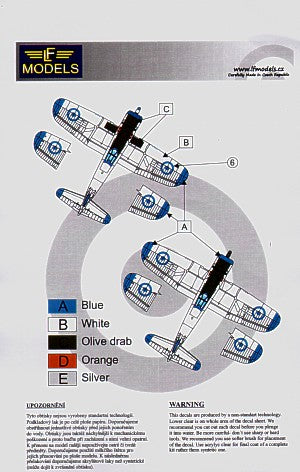 LF Models LFMC7220 1:72 Vought FG-1D Corsair FAS