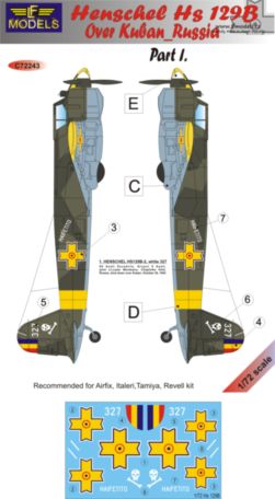 LF Models LFMC72243 1:72 Henschel Hs-129B over Kuban Russia Part 1