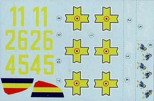 LF Models LFMC7229 1:72 Messerschmitt Bf-109E in Romanian Service Part II