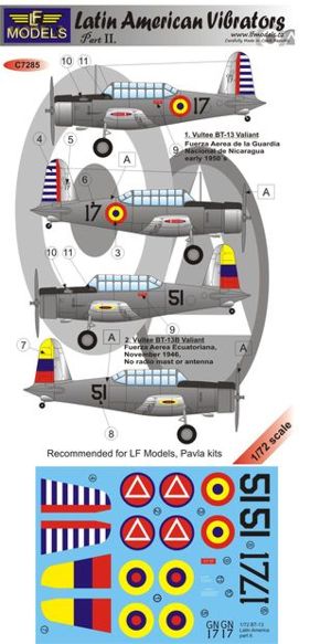 LF Models LFMC7285 1:72 Vultee BT-13 Valiant