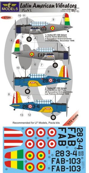 LF Models LFMC7289 1:72 Vultee BT-13 Valiant