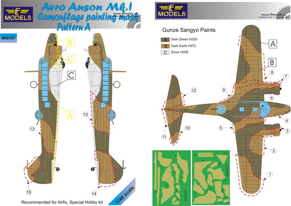 LF Models LFMM48107 1:48 Avro Anson Mk.I