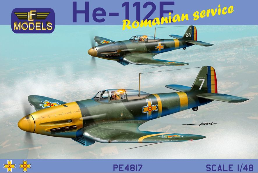 LF Models LFPE4817 1:48 Heinkel He-112E Romanian service