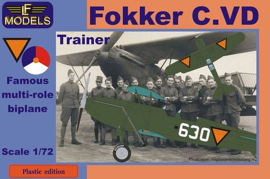 LF Models LFPE7203 1:72 Fokker C.VD Holland