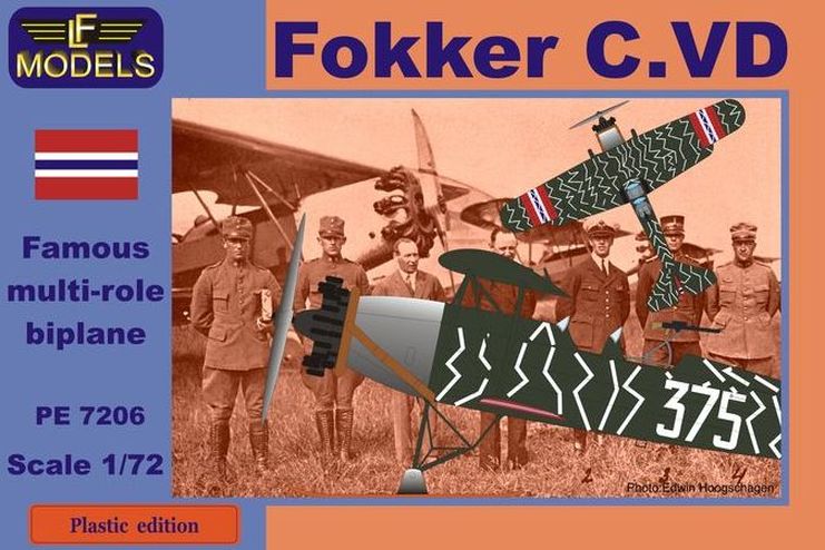 LF Models LFPE7206 1:72 Fokker C.VD Norway
