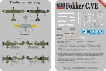 LF Models LFPE7209 1:72 Fokker C.VE Finland