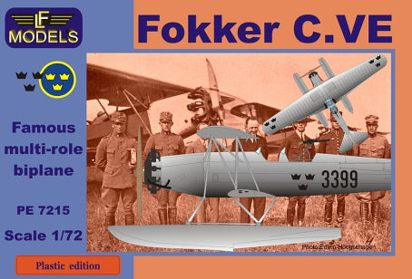 LF Models LFPE7215 1:72 Fokker C.VE floatplane Sweden