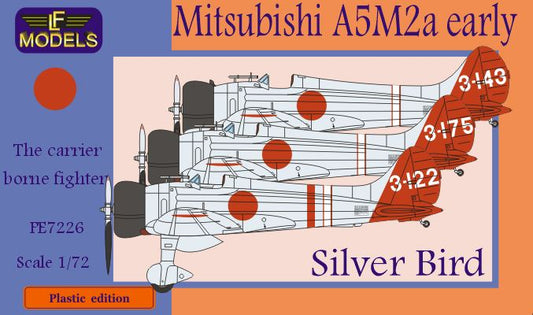 LF Models LFPE7226 1:72 Mitsubishi A5M2a early 'Claude' Silver Bird