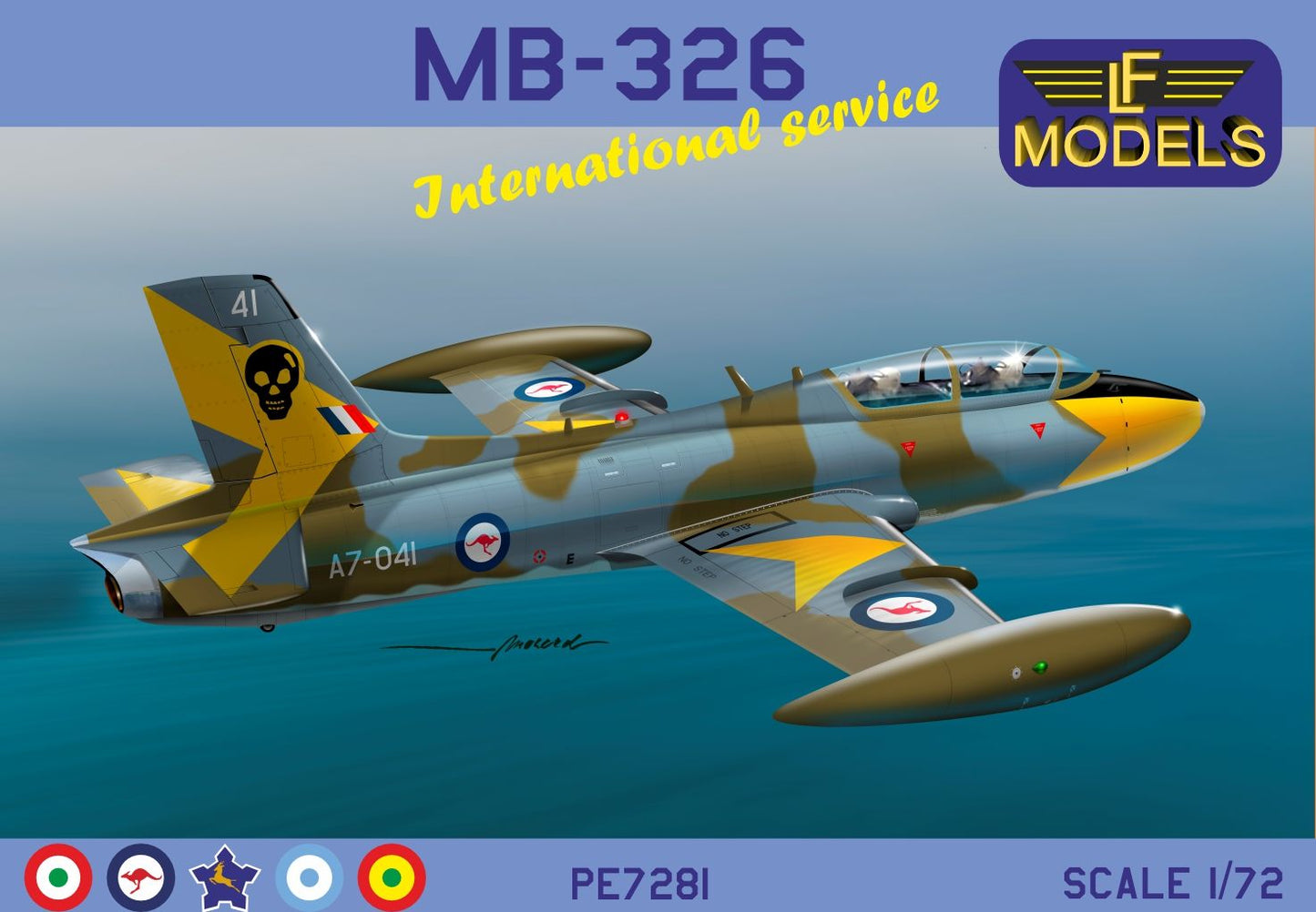 LF Models LFPE7281 Aermacchi MB-326 International Service Kit 1:72