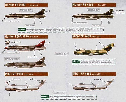 Linden Hill LHD32005 1:32 Iraqi Fighters