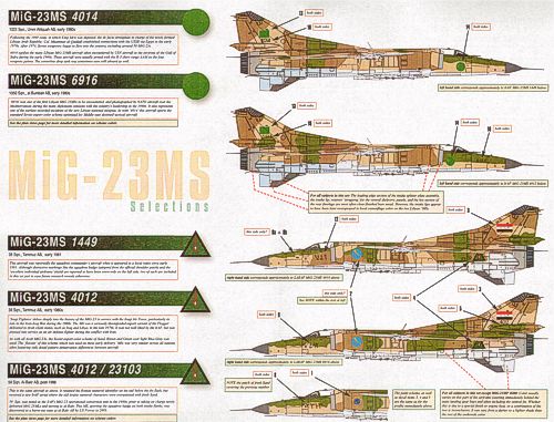 Linden Hill LHD32010 MiG-23MS/MF Non-Aligned Floggers Pt 1 1:32