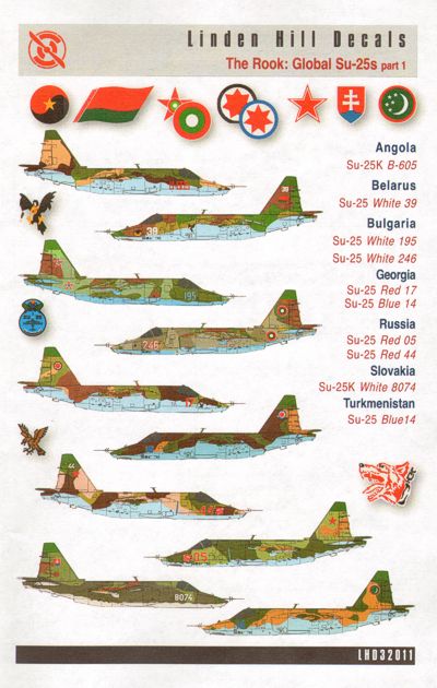 Linden Hill LHD32011 1:32 Sukhoi Su-25 Frogfoot Foreign