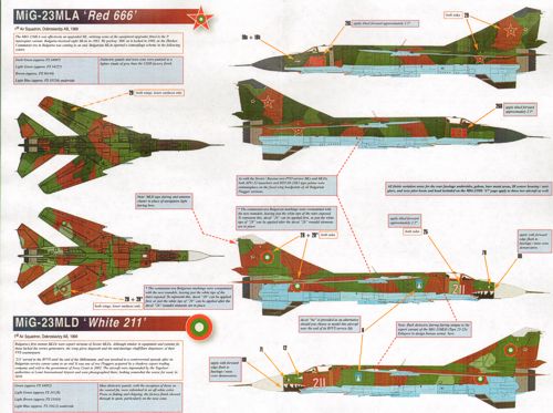Linden Hill LHD32012 1:32 Brothers in Arms 2: Cold War Finale Mikoyan MiG-23MLs