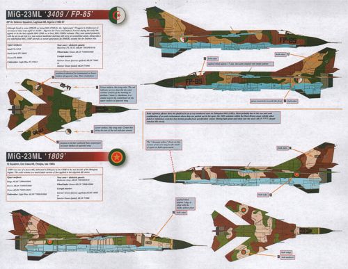 Linden Hill LHD32017 Non-Aligned MiG-23ML/MLDE Floggers Pt 2 1:32