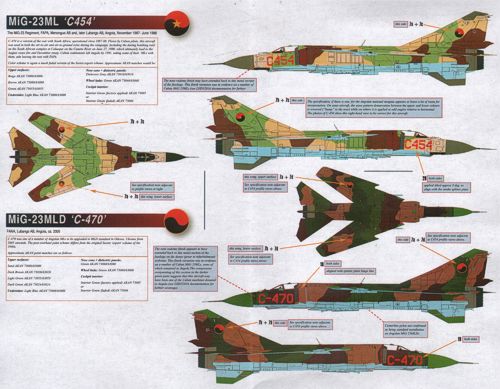 Linden Hill LHD32017 Non-Aligned MiG-23ML/MLDE Floggers Pt 2 1:32