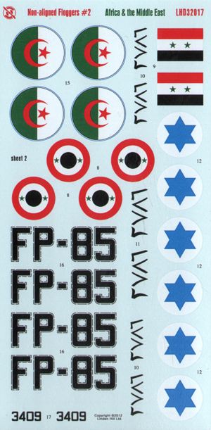 Linden Hill LHD32017 Non-Aligned MiG-23ML/MLDE Floggers Pt 2 1:32