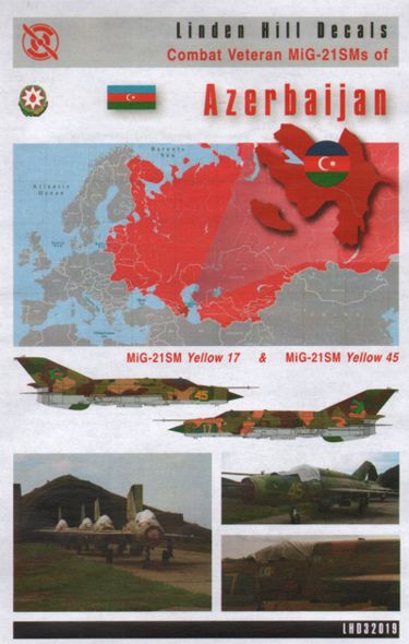 Linden Hill LHD32019 1:32 Mikoyan MiG-21SM combat veterans of Azerbaijan