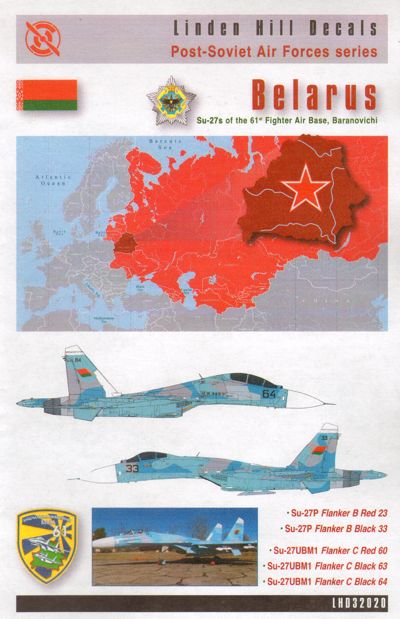 Linden Hill LHD32020 1:32 Belarusian Flankers