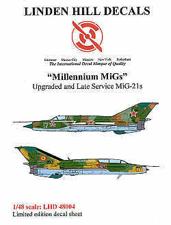 Linden Hill LHD48004 1:48 Mikoyan MiG-21