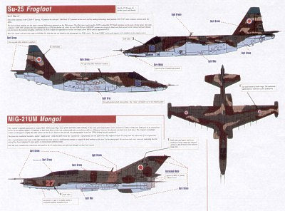 Linden Hill LHD48018 1:48 Post-Soviet Air Forces: Georgia