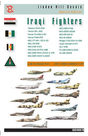 Linden Hill LHD48019 1:48 Iraqi Fighters