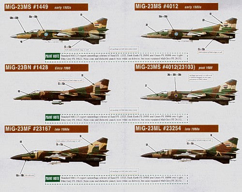 Linden Hill LHD48019 1:48 Iraqi Fighters