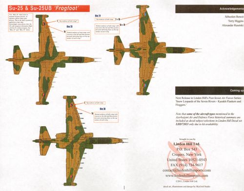 Linden Hill LHD48021 1:48 Post-Soviet Air Force Azerbaijan AF