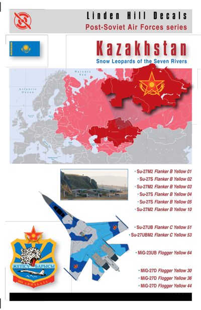 Linden Hill LHD48023 1:48 Sukhoi Su-27 Flankers and Mikoyan MiG-27D Floggers