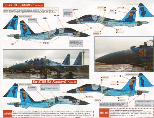 Linden Hill LHD48023 1:48 Sukhoi Su-27 Flankers and Mikoyan MiG-27D Floggers