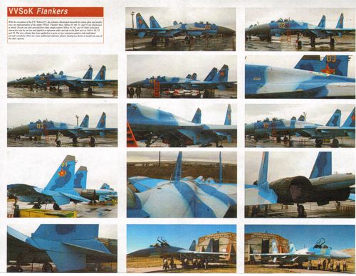 Linden Hill LHD48023 1:48 Sukhoi Su-27 Flankers and Mikoyan MiG-27D Floggers