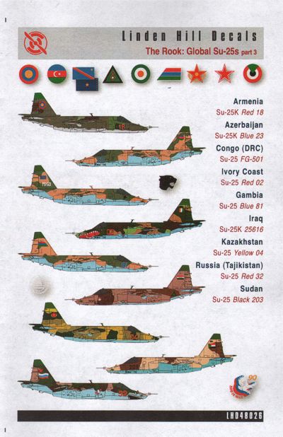 Linden Hill LHD48026 1:48 International Sukhoi Su-25K The Rook Part 3
