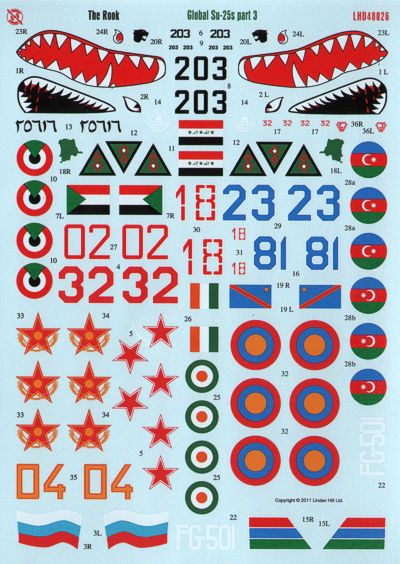 Linden Hill LHD48026 1:48 International Sukhoi Su-25K The Rook Part 3