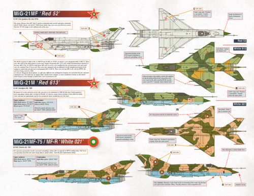 Linden Hill LHD48027 1:48 Mikoyan MiG-21R Fishbed in Warsaw Pact Service