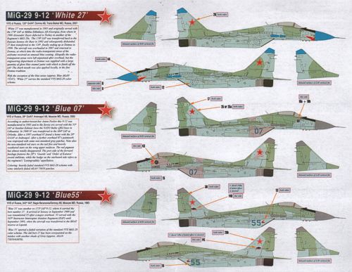 Linden Hill LHD48032 1:48 Mikoyan MiG-29 9-12