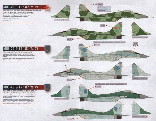 Linden Hill LHD48032 1:48 Mikoyan MiG-29 9-12