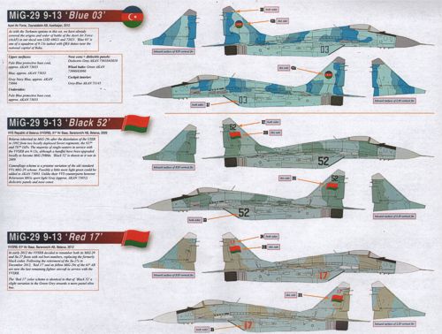 Linden Hill LHD48033 1:48 Mikoyan MiG-29 9-13