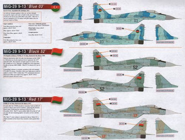Linden Hill LHD48033 1:48 Mikoyan MiG-29 9-13