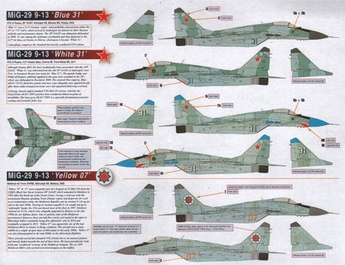 Linden Hill LHD48033 1:48 Mikoyan MiG-29 9-13