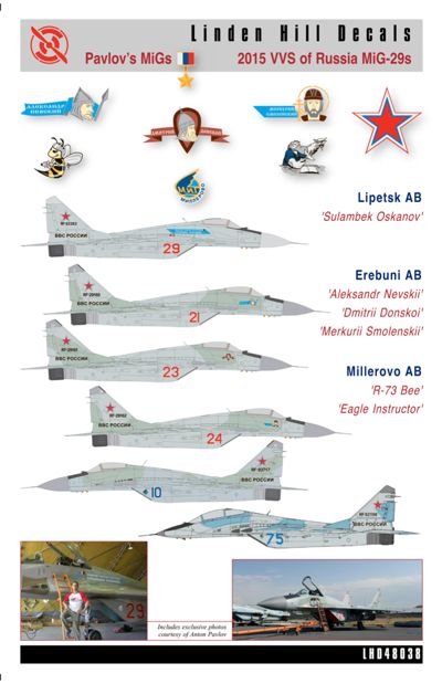Linden Hill LHD48038 1:48 Pavlov's MiGs
