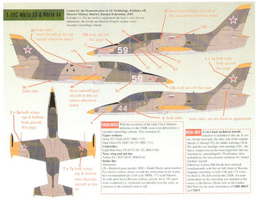 Linden Hill LHD72009 Aero L-39C/ZA New Great Game Albatros 1:72