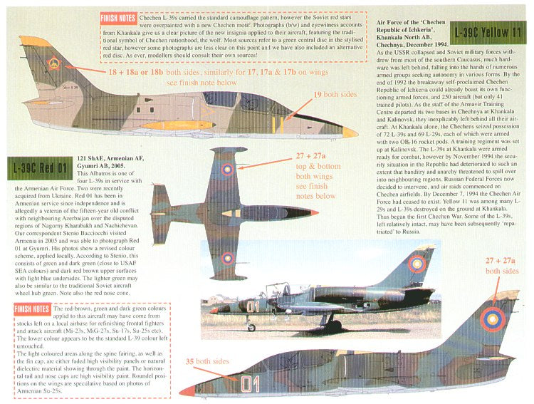 Linden Hill LHD72009 Aero L-39C/ZA New Great Game Albatros 1:72