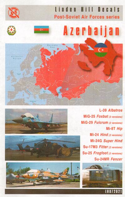 Linden Hill LHD72021 1:72 Post-Soviet Air Force Azerbaijan AF