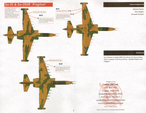 Linden Hill LHD72021 1:72 Post-Soviet Air Force Azerbaijan AF