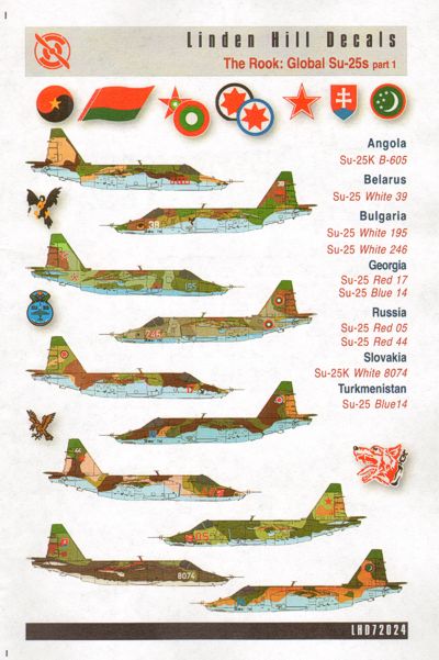 Linden Hill LHD72024 1:72 Sukhoi Su-25 Frogfoot Foreign