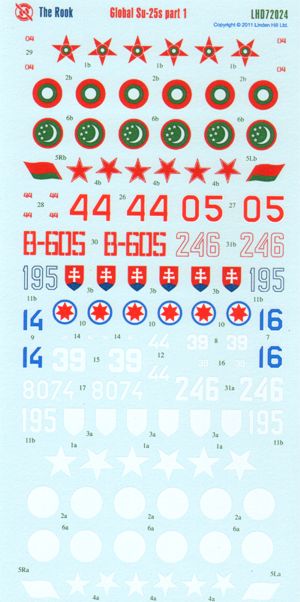 Linden Hill LHD72024 1:72 Sukhoi Su-25 Frogfoot Foreign