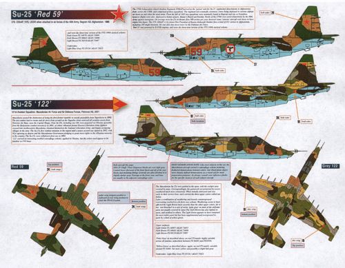 Linden Hill LHD72025 1:72 International Sukhoi Su-25/Su-25K The Rook Part 2
