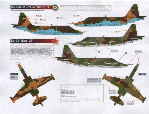Linden Hill LHD72025 1:72 International Sukhoi Su-25/Su-25K The Rook Part 2