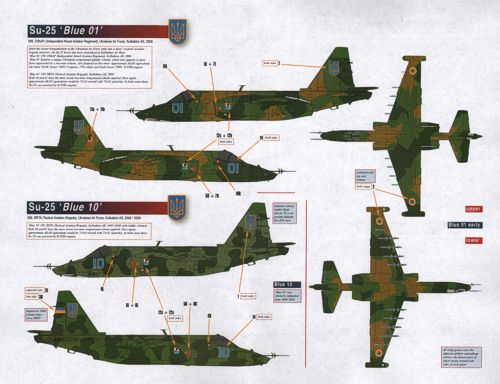 Linden Hill LHD72025 1:72 International Sukhoi Su-25/Su-25K The Rook Part 2