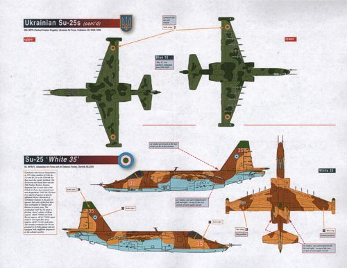 Linden Hill LHD72025 1:72 International Sukhoi Su-25/Su-25K The Rook Part 2